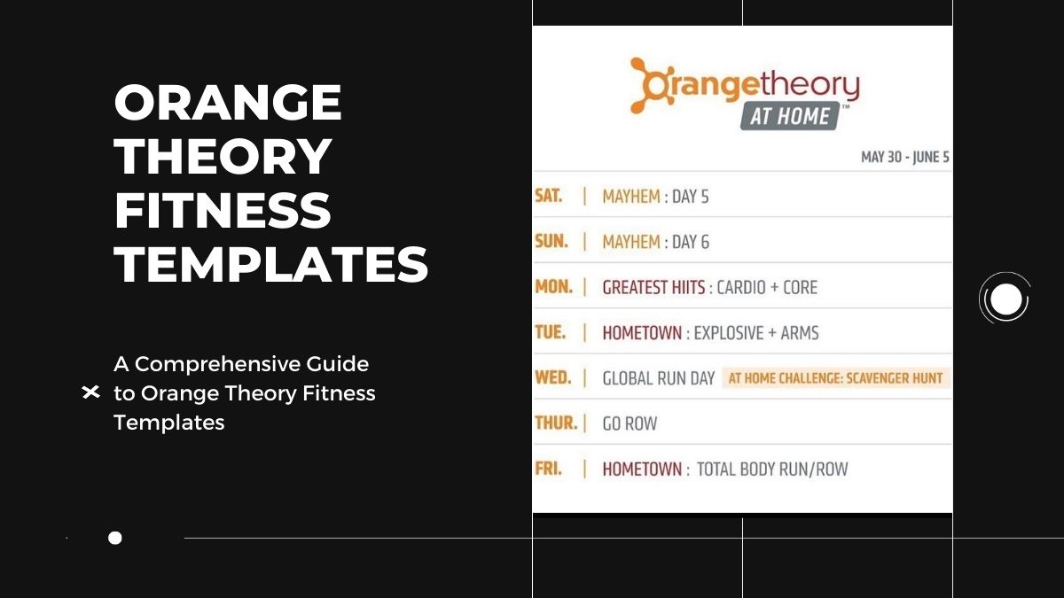 A Comprehensive Guide to Orange Theory Fitness Templates